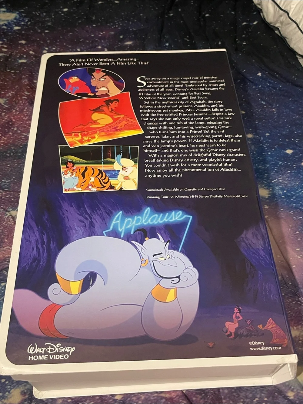 Disney Multicolor Aladdin Graphic Men’s Lounge Blanket